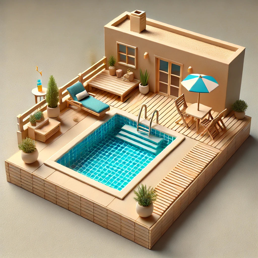 Poolside retreat